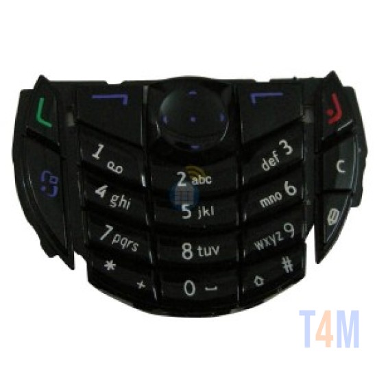 TECLADO NOKIA 6630 PRETO